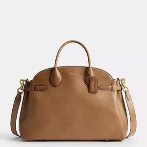 COACH EMPIRE 40 HONEY BROWN NEW WITH TAGS